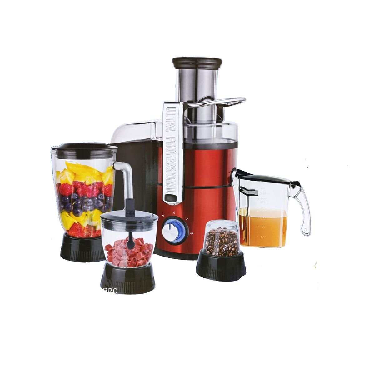 GENERICO - LICUAEXTRACTOR DE JUGO 4en 1 FOSTERIER ST-9450
