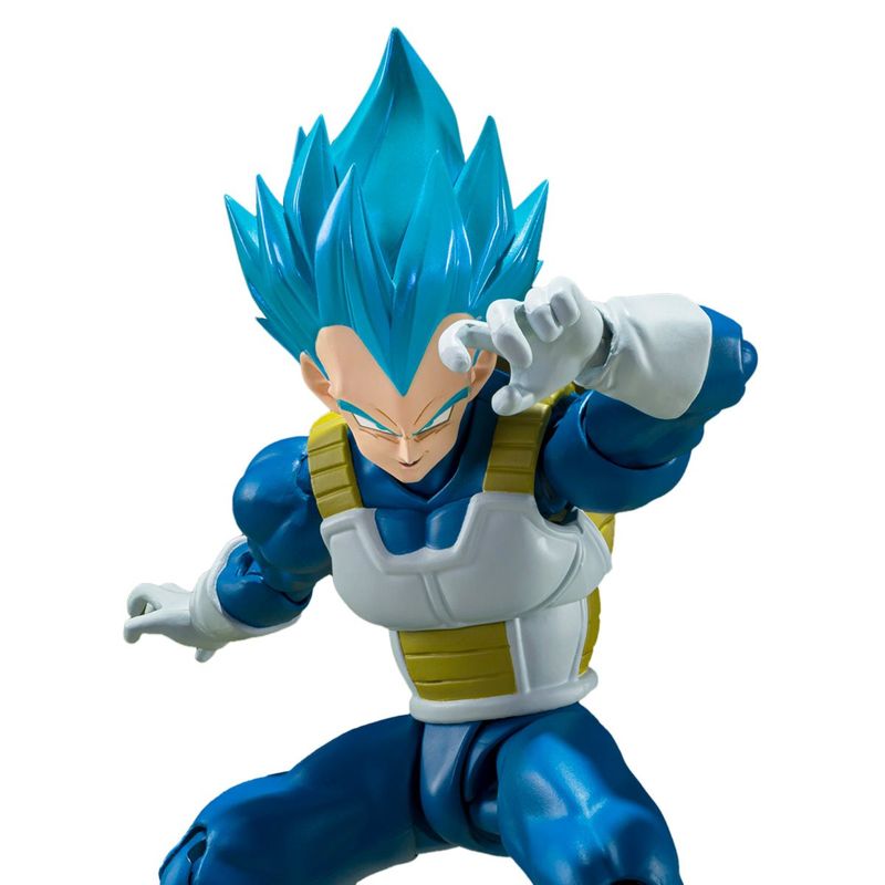 BANDAI - Dragon Ball Super SH Figuarts SSJ God Blue Vegeta Pride