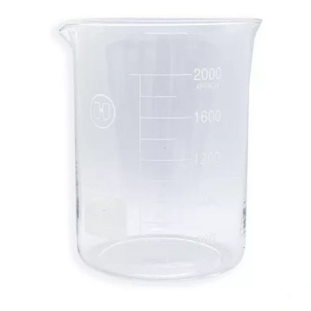 GENERICO - VASO BEAKER De Plástico De 2000 Ml PARA LABORATORIO