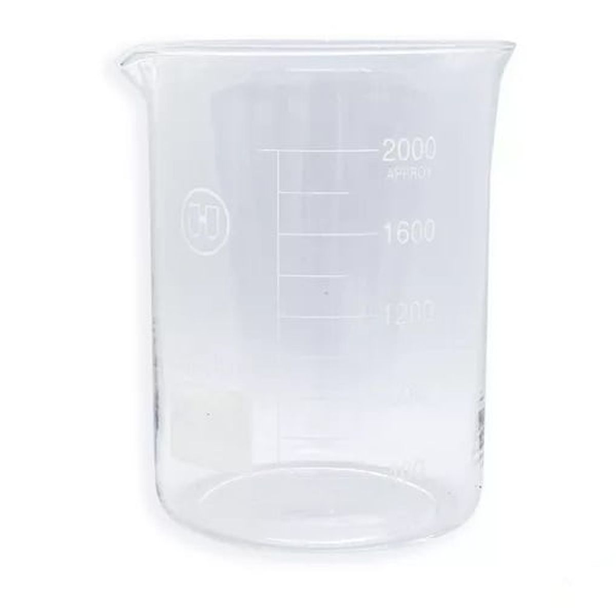 GENERICO - VASO BEAKER De Plástico De 2000 Ml PARA LABORATORIO