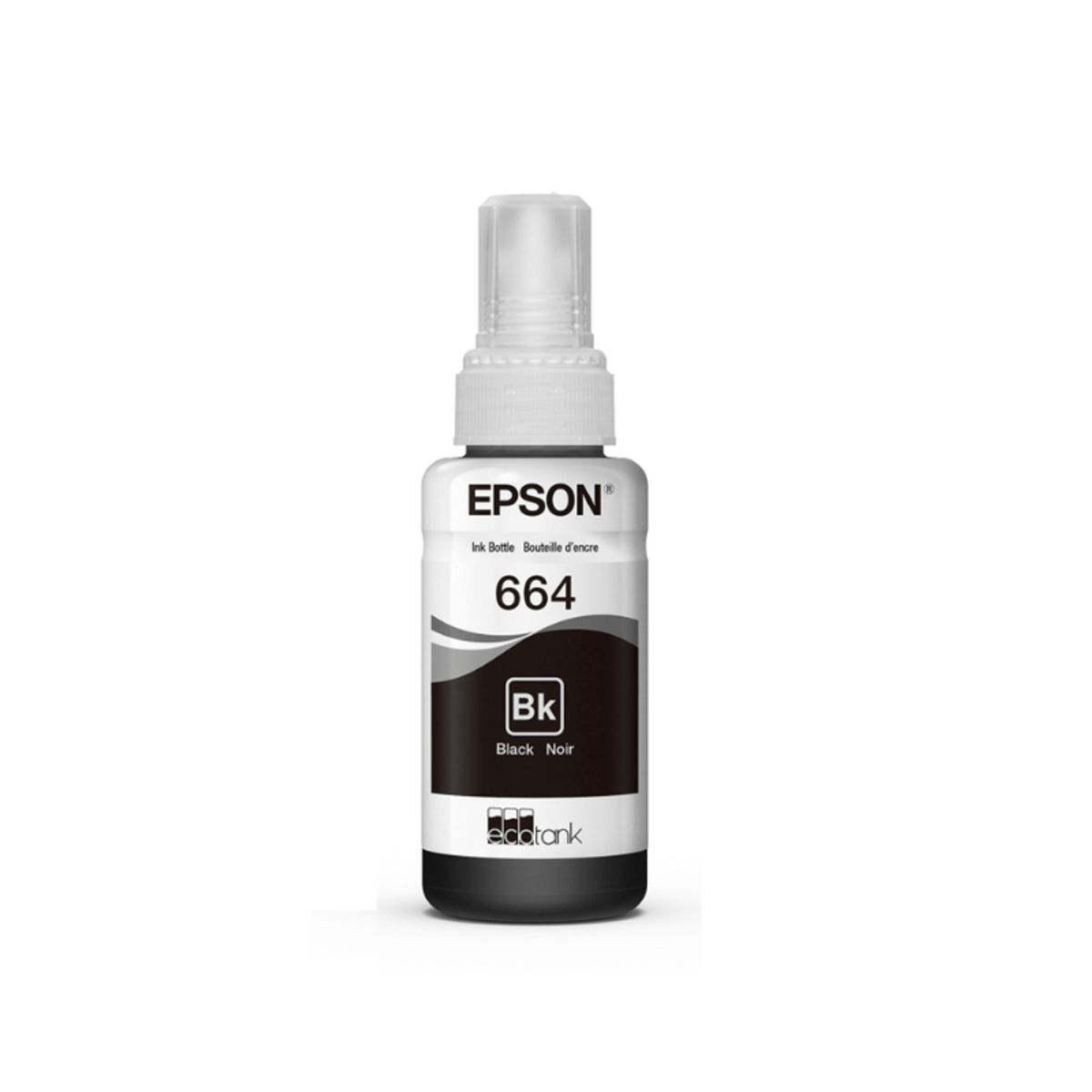 EPSON - Botella de Tinta Epson T664120 Negro