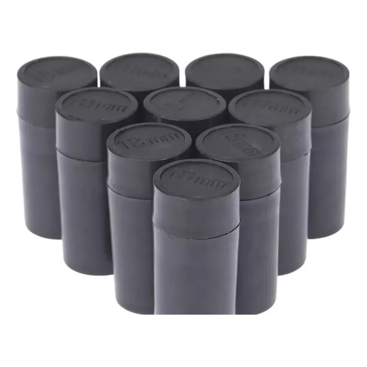 GENERICO - 10 Tintas Tinte 18mm Para Fechadora Mx6600, Yh689, Cn660