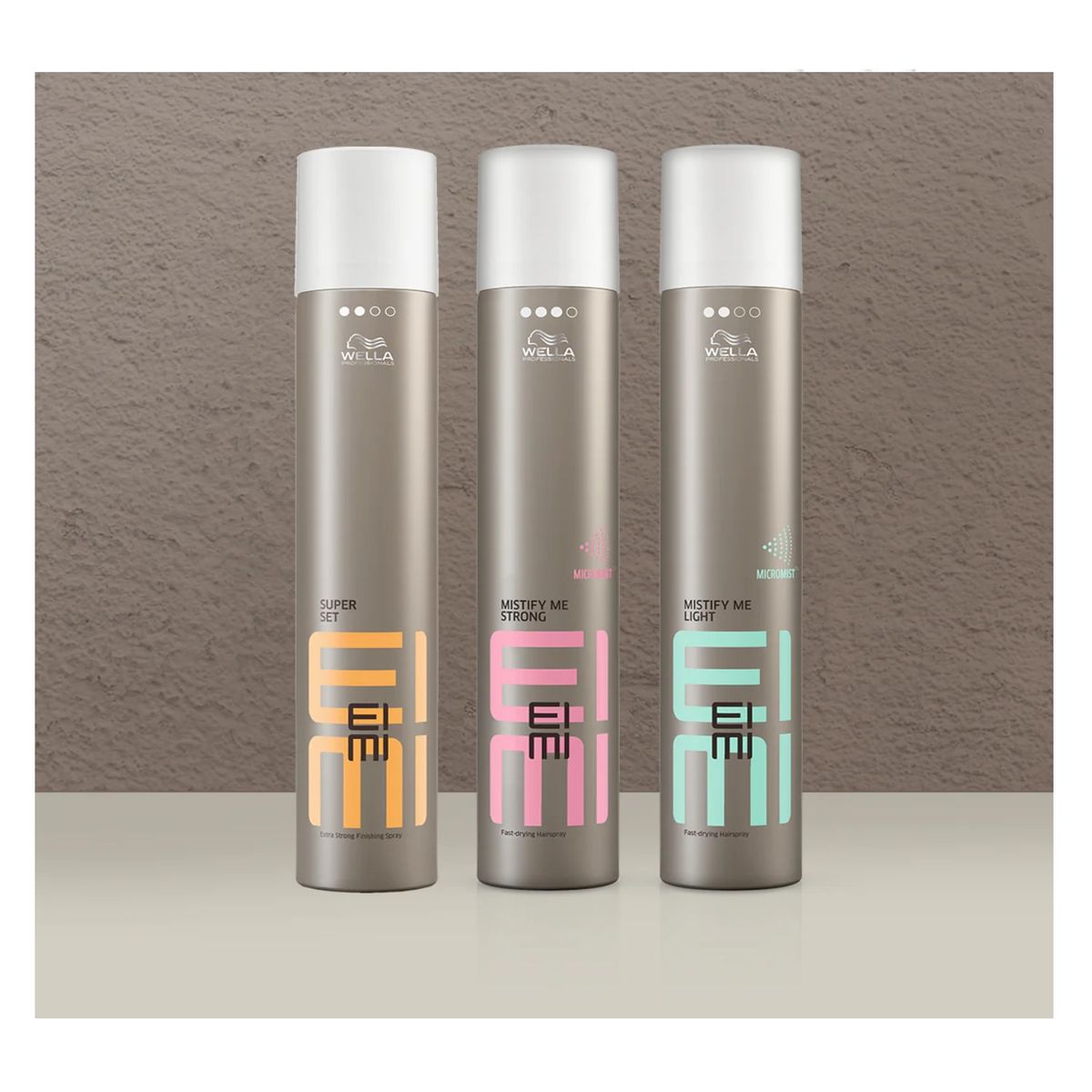 WELLA - Laca Spray Fijación Alta Wella Eimi Mistify Strong 500ml