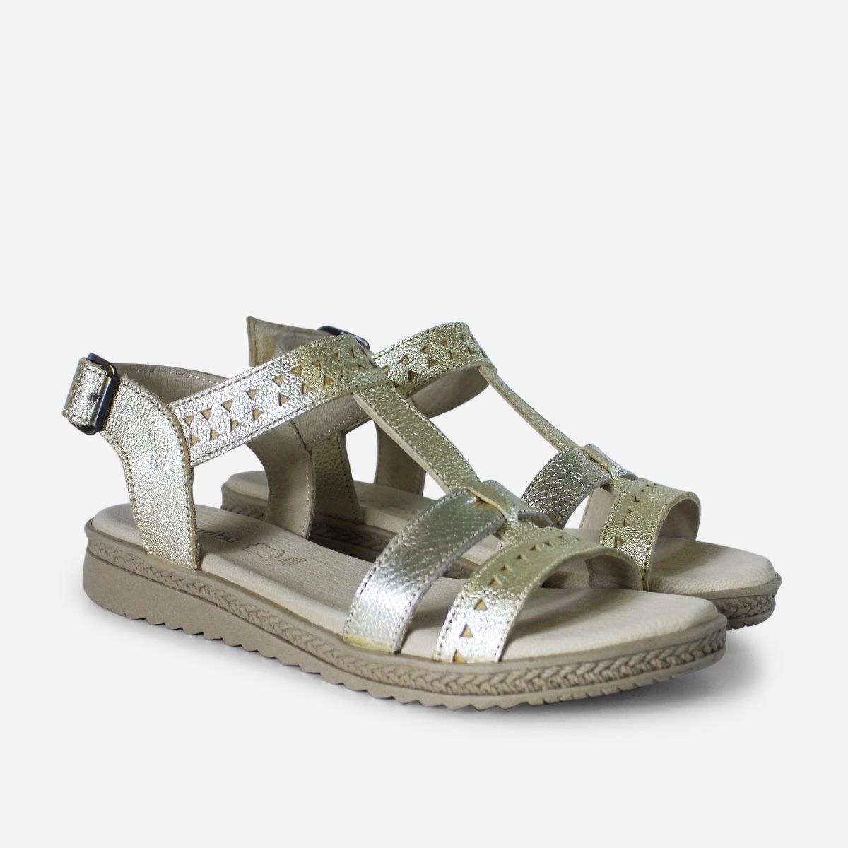 MARIBU - SANDALIAS MARIBU PURO CUERO 1124