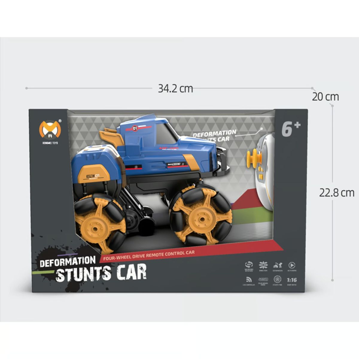 GENERICO - CARRO CONTROL REMOTO TRANSFORMABLE