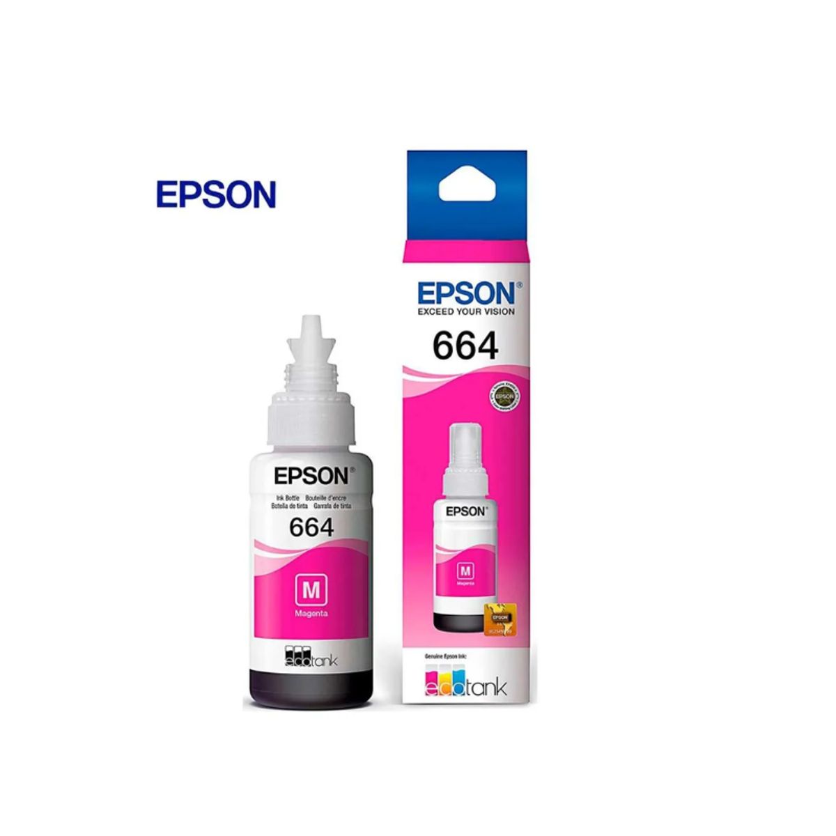 EPSON - Botella de Tinta Epson T6644320 Magenta