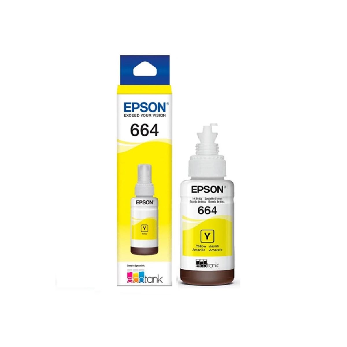 EPSON - Botella de Tinta Epson T664420 Amarillo