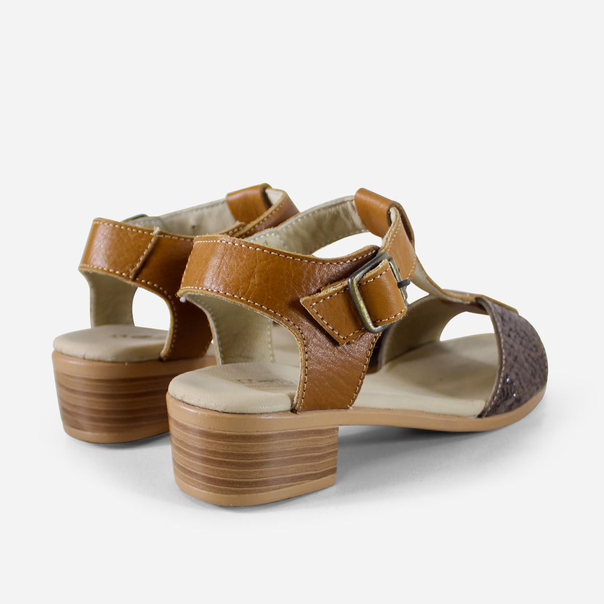 MARIBU - SANDALIAS MARIBU PURO CUERO 1027