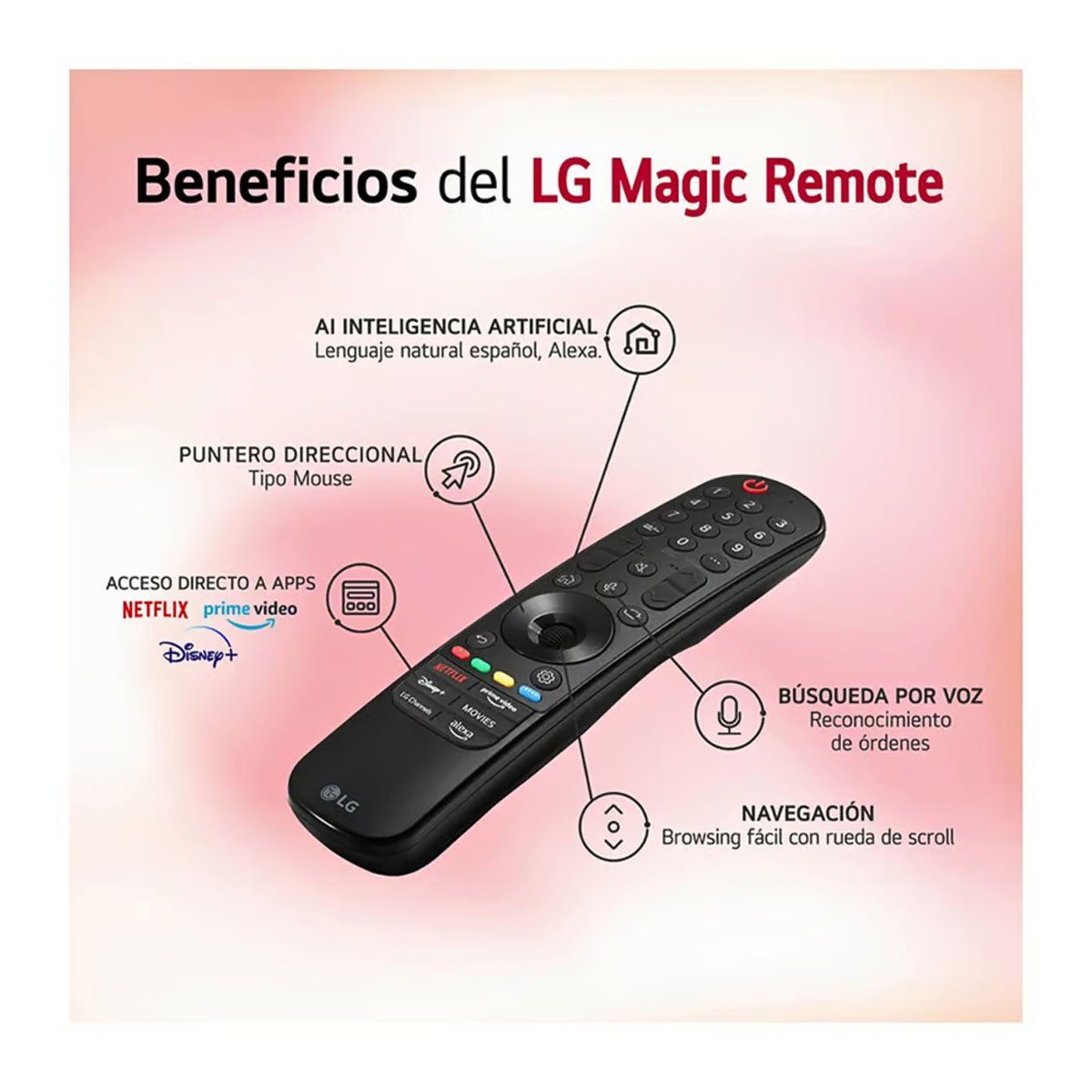 LG - TELEVISOR LG 55 4K SMART TV UHD 55UT7300 + MAGIC