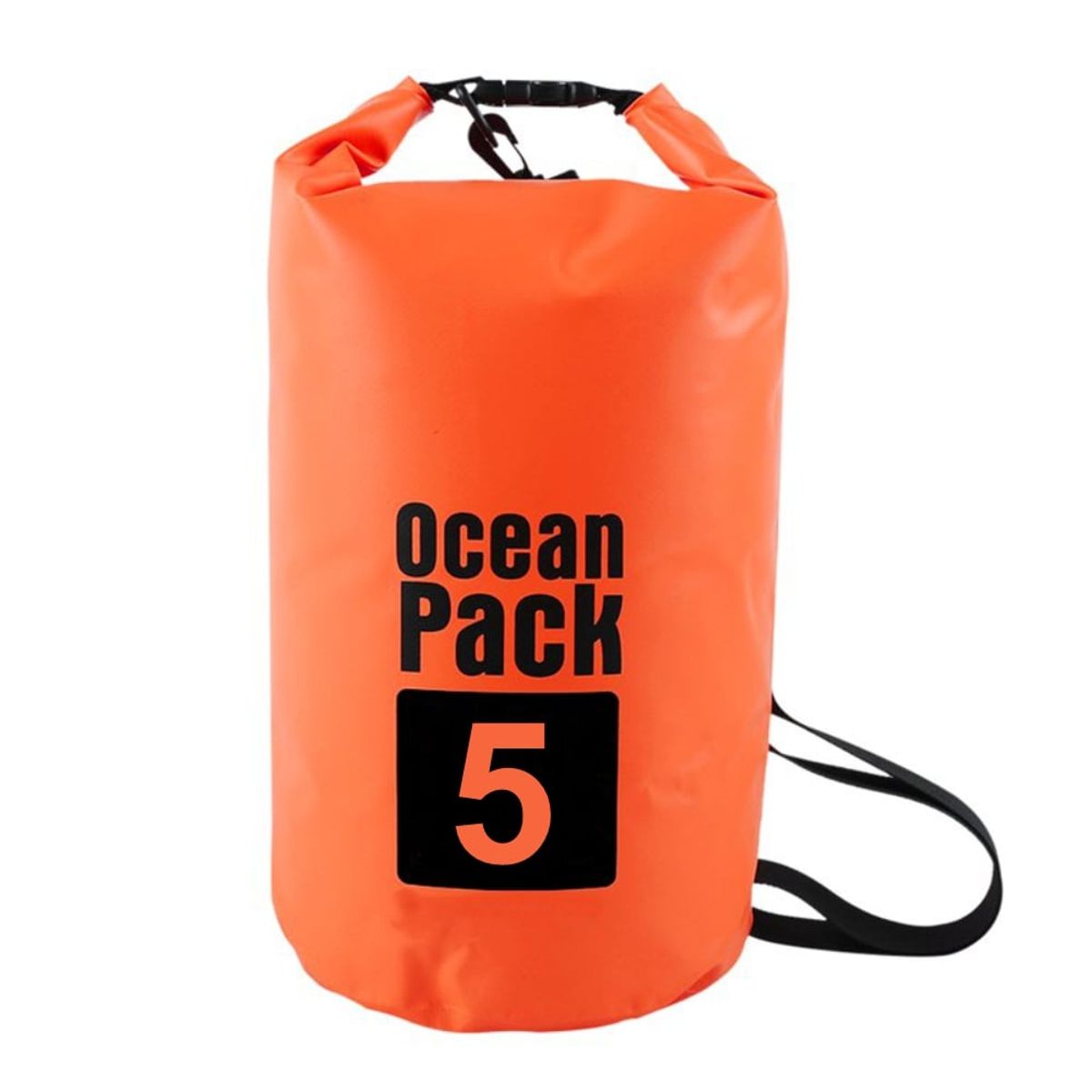 GENERICO - Mochila, Bolsa Bolso Impermeable Ocean Pack 5 Litros Naranja