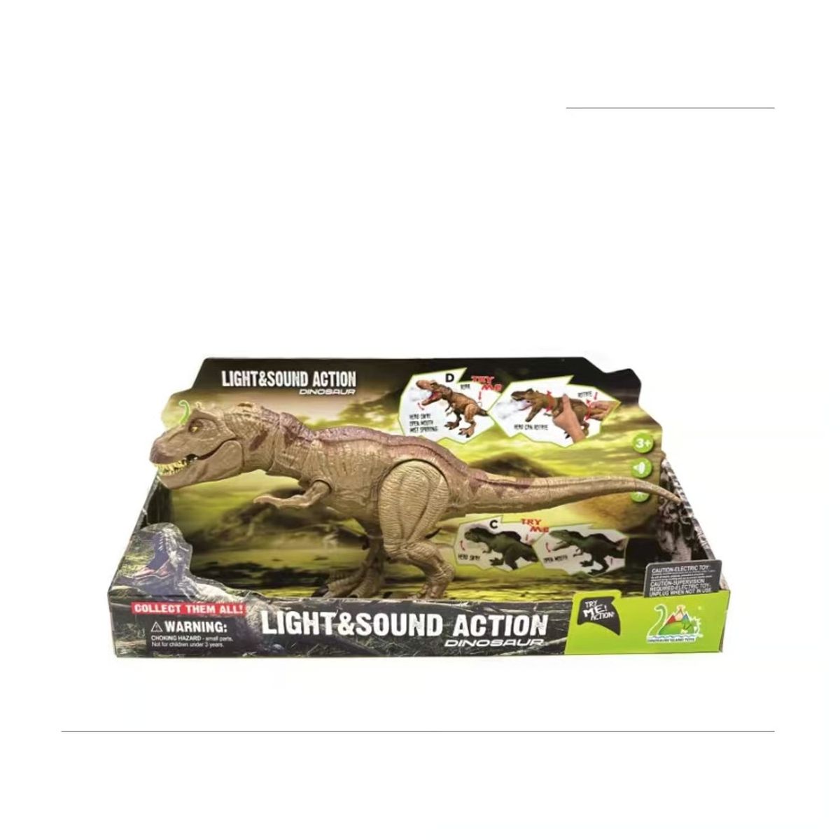 GENERICO - DINOSAURO T REX CON SONIDO