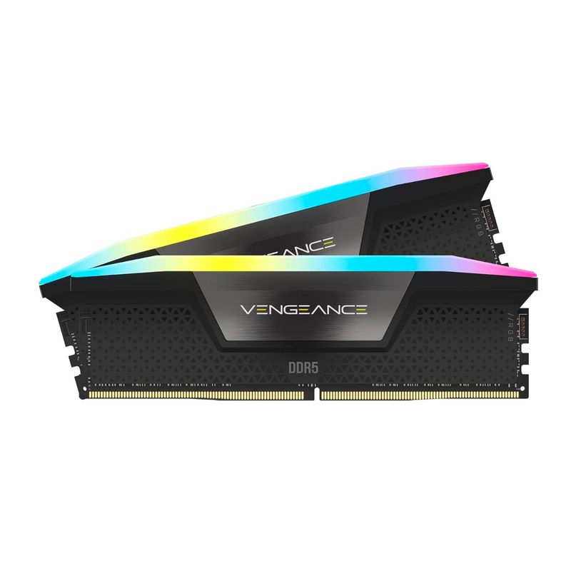 CORSAIR - MEMORIA RAM CORSAIR 32G2X16 CO RGB 520G NEGRO PN ME32CMX5M2B5200