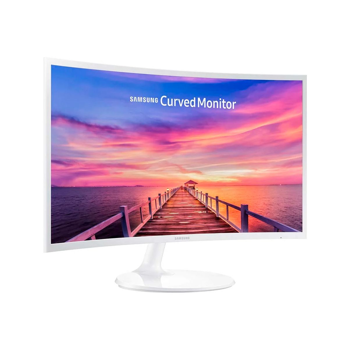 SAMSUNG - MONITOR CURVO SAMSUNG 27 FHD 1800R CURVATURA PN LC27F391FHNXZA