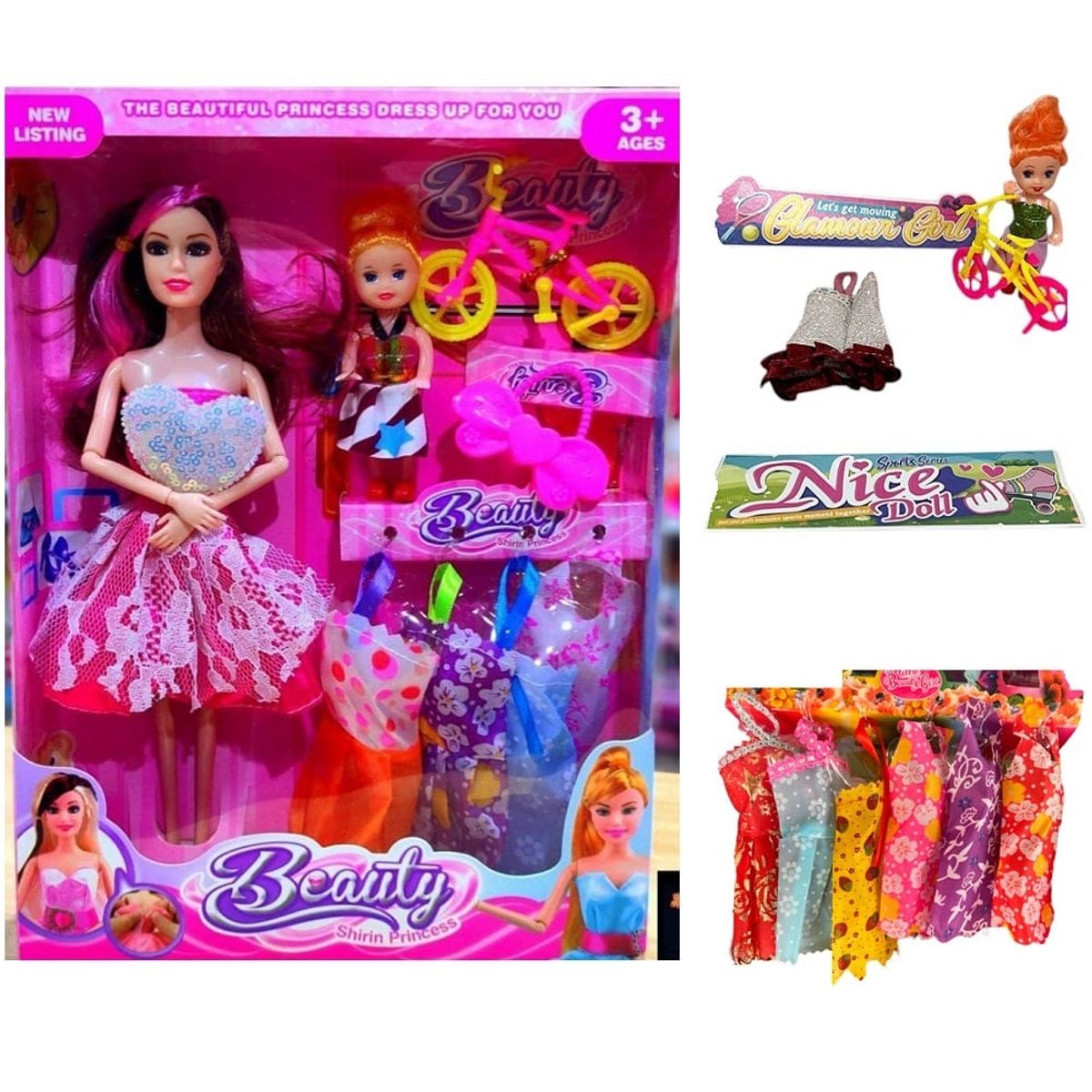 GENERICO - Muñecas juguete para niñas