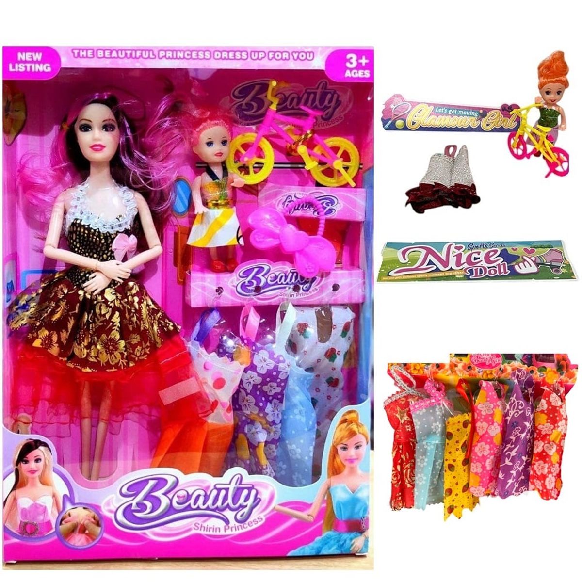 GENERICO - Muñecas juguete para niñas