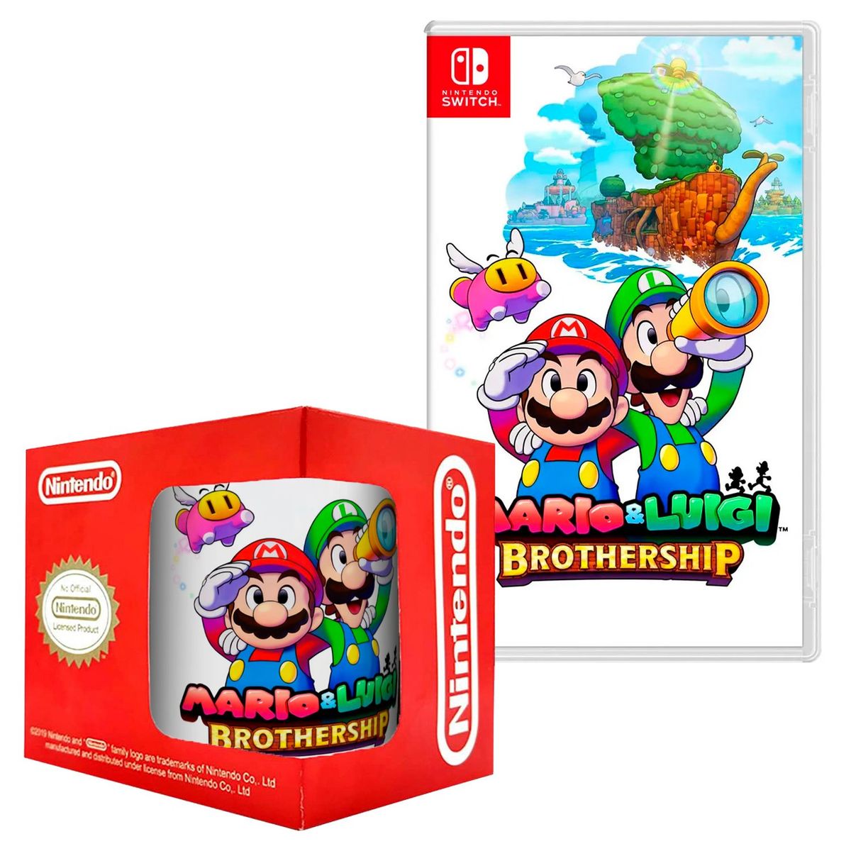 NINTENDO - Mario & Luigi Brothership Nintendo Switch + Taza 02