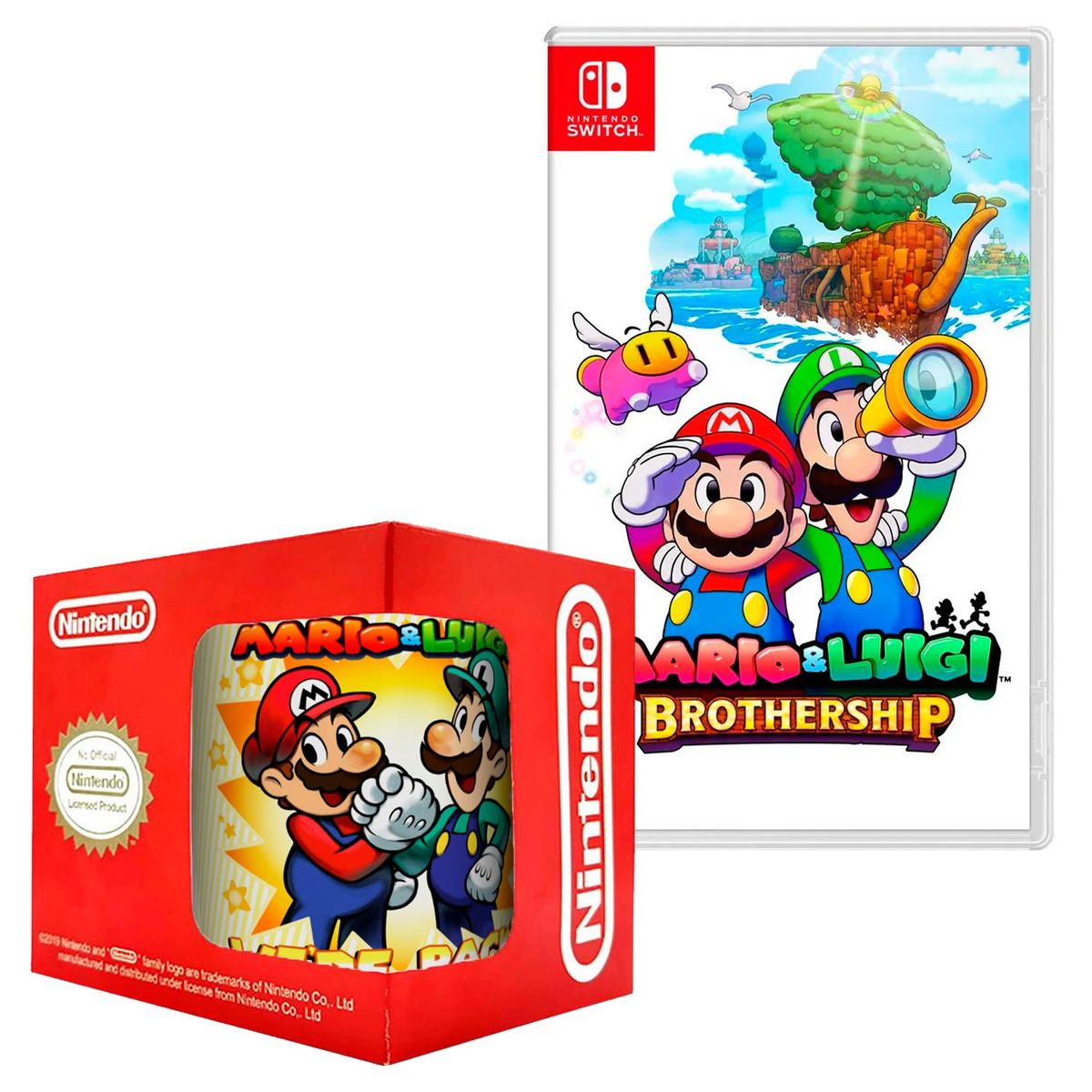 NINTENDO - Mario & Luigi Brothership Nintendo Switch + Taza 03