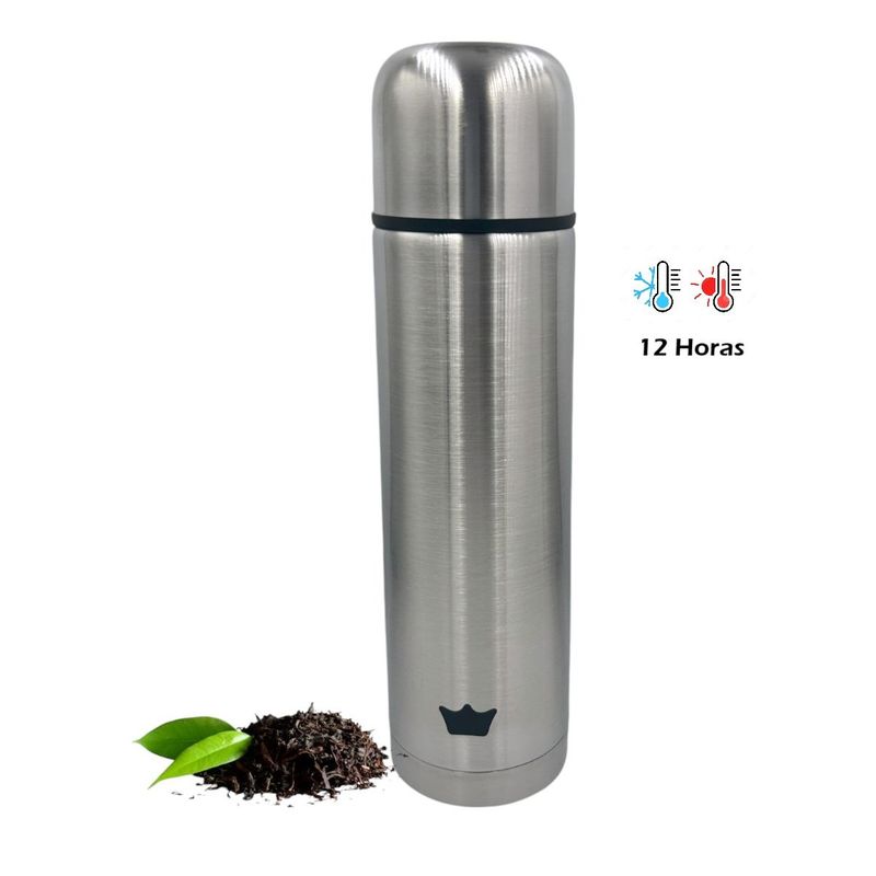 REY PLAST - Termo de Acero Inoxidable Xpress 480ml