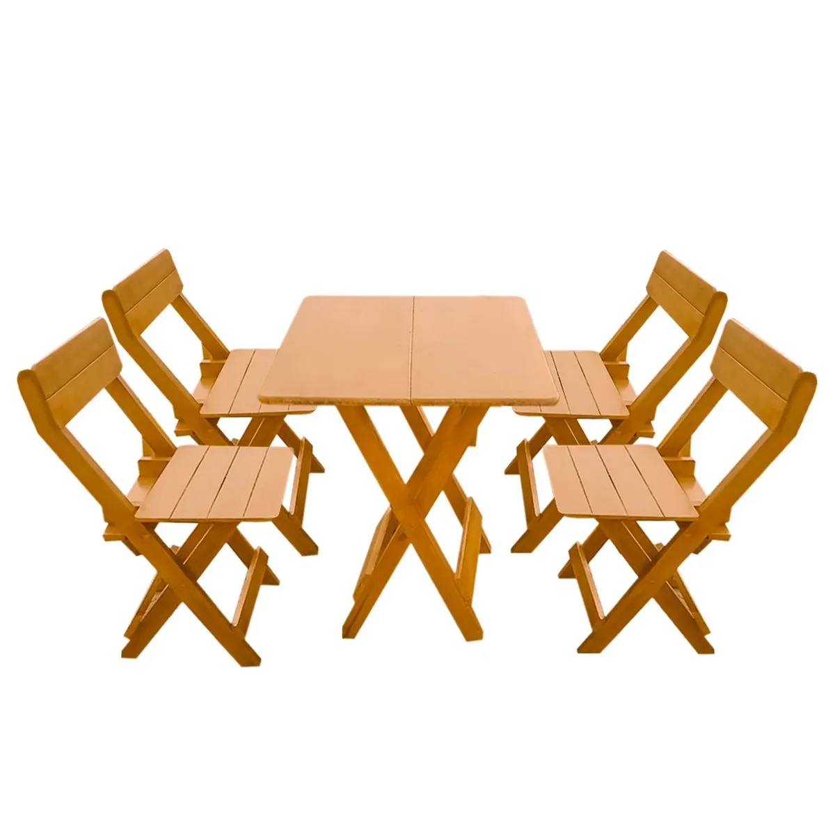 MOVENDA - Juego de Comedor de Terraza Palmira 4 personas Movenda