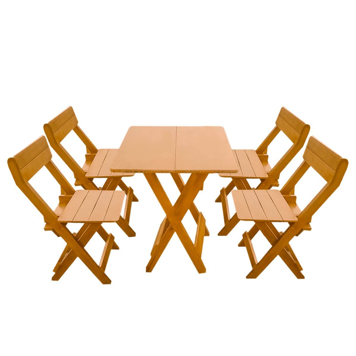 MOVENDA - Juego de Comedor de Terraza Palmira 4 personas Movenda