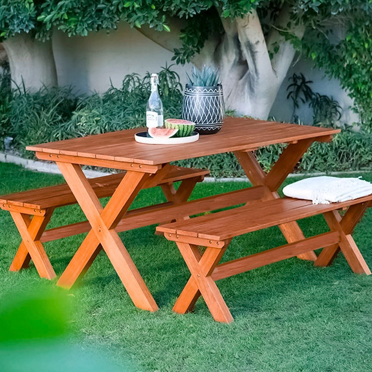 MOVENDA - Juego de Comedor de Terraza Barranquilla 4 personas Movenda