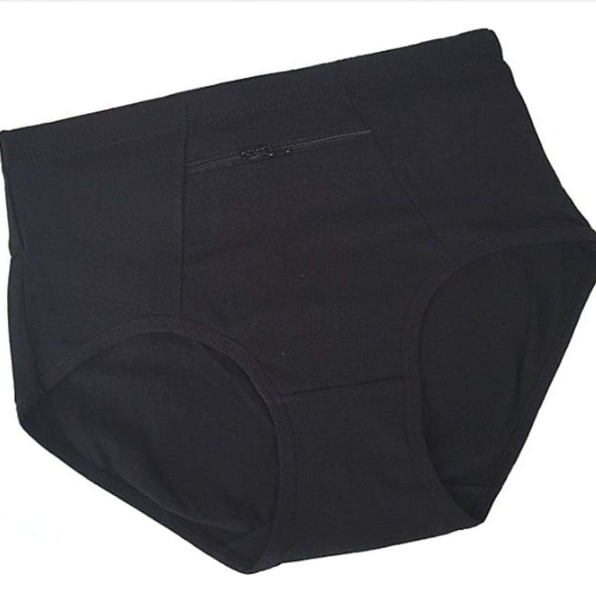 GENERICO - Calzón de Algodón con Bolsillo Cierre AnTirrobo