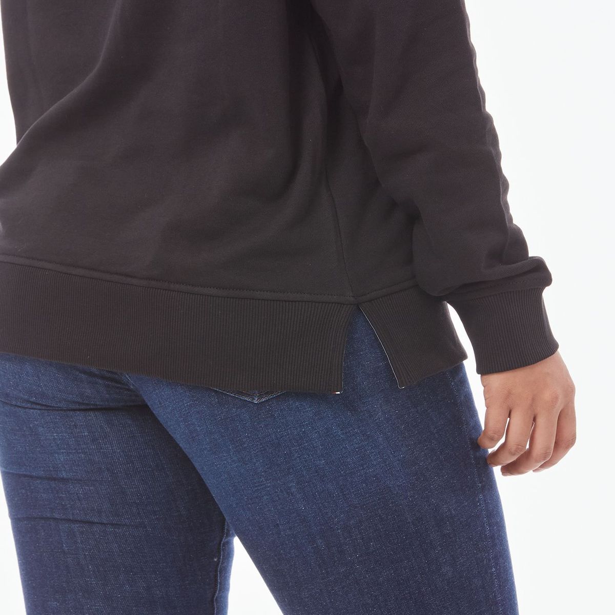 TOMMY HILFIGER - SWEATSHIRT W REG MONOGRAM EMB LS