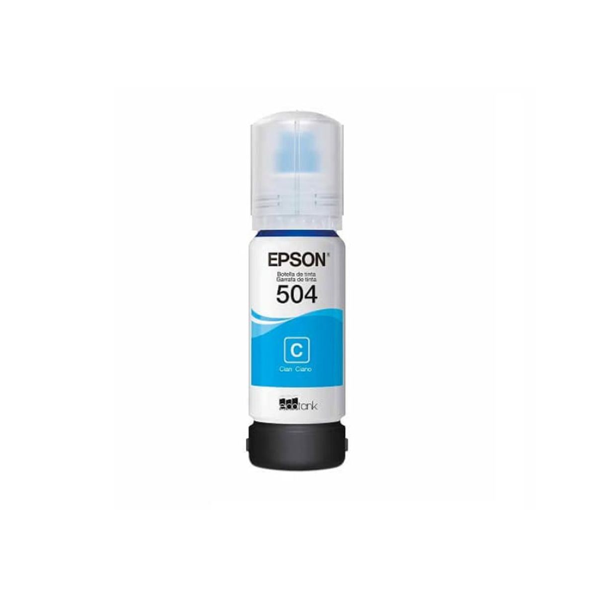 EPSON - Botella de Tinta T504 Cian