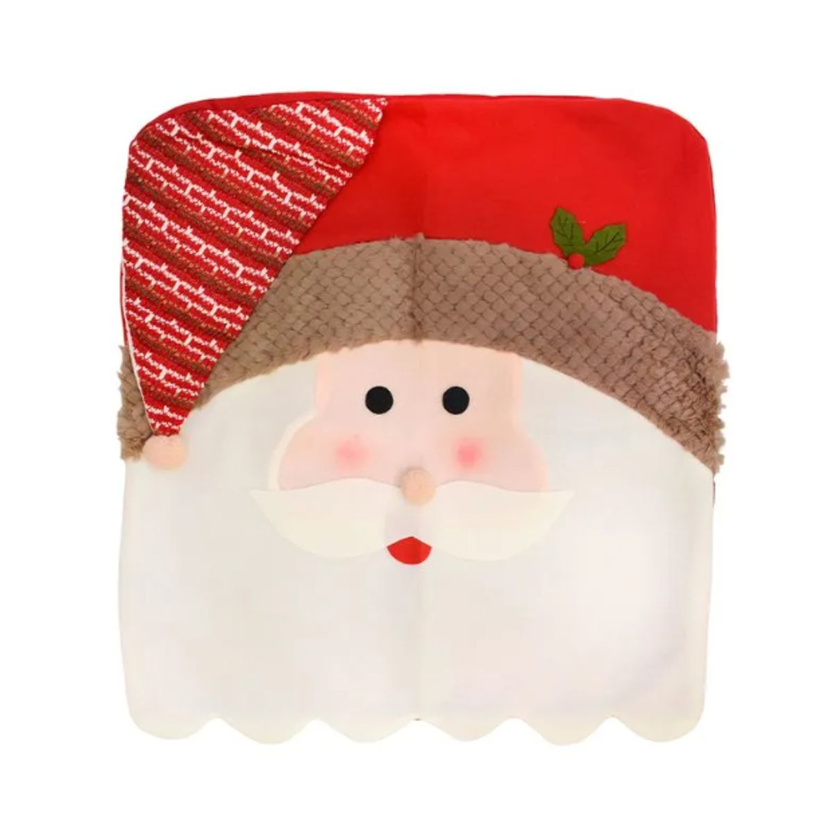 GENERICO - Fundas de Sillas Navideñas diseño Papa Noel