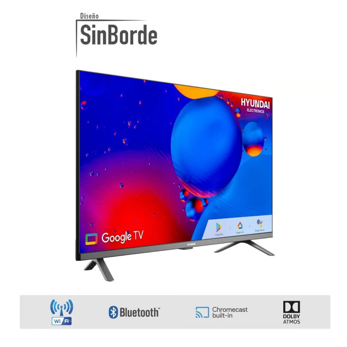 HYUNDAI - TV 32 HYUNDAI - HYLED3254GIM HD GOOGLE TV