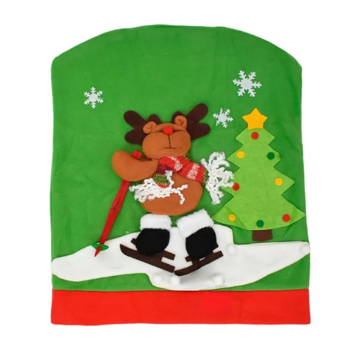 GENERICO - Fundas de Sillas Navideñas diseño Reno