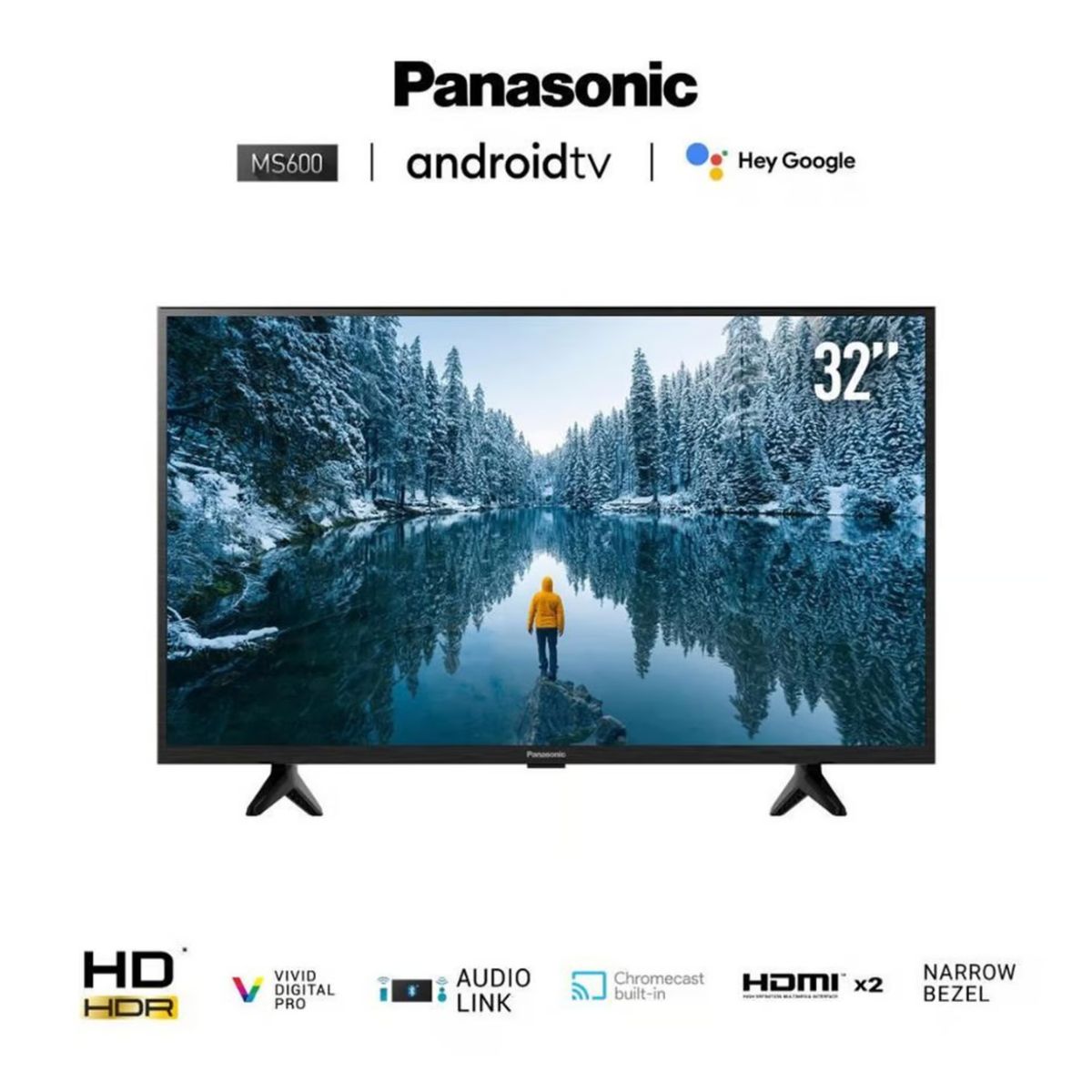 PANASONIC - TELEVISOR PANASONIC 32 LED HD ANDROID
