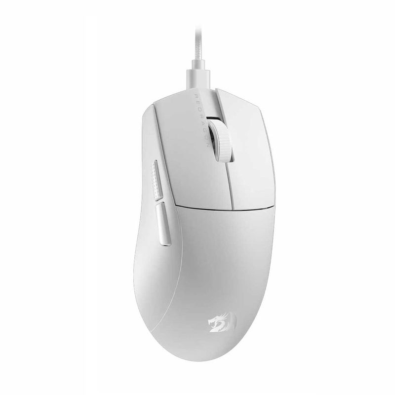 REDRAGON - Redragon - Mouse K1NG 1K M724 12400 DPI - Blanco