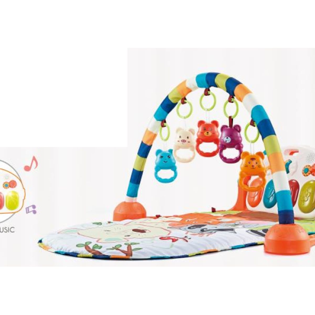 GENERICO - Gimnasio para Bebe con Piano Musical