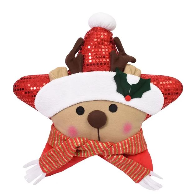 Cojin Navideño Estrella 50x50cm Reno GENERICO | falabella.com