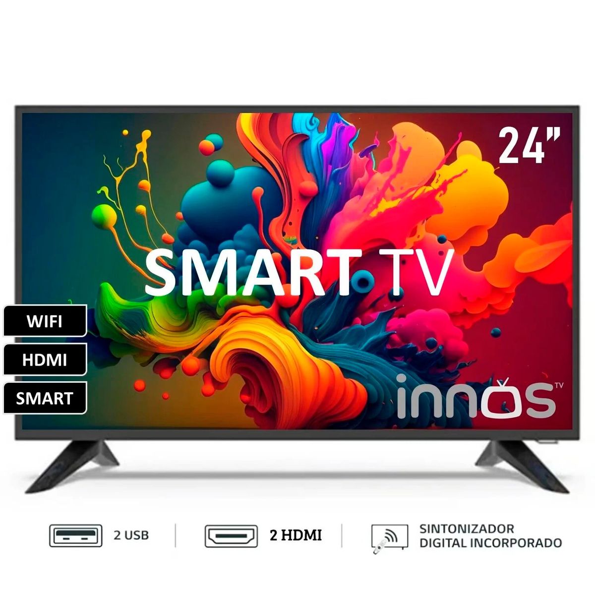 GENERICO - TELEVIOR INNOS 24"  HD SMART TV S2401KU