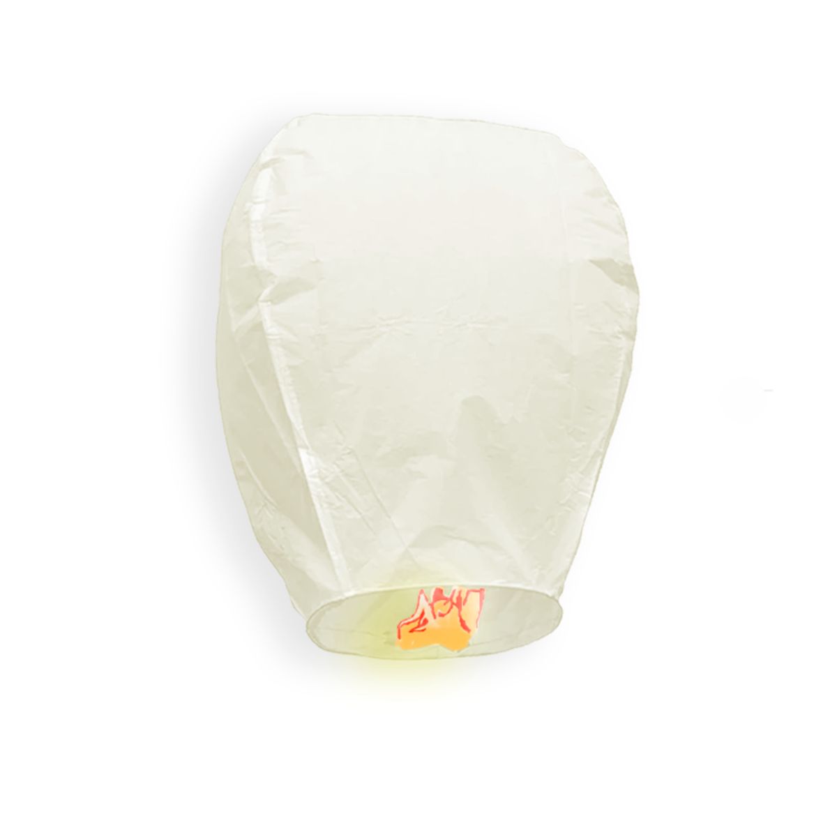 GENERICO - Globos de canto ya pack x 2 unidades color Blanco