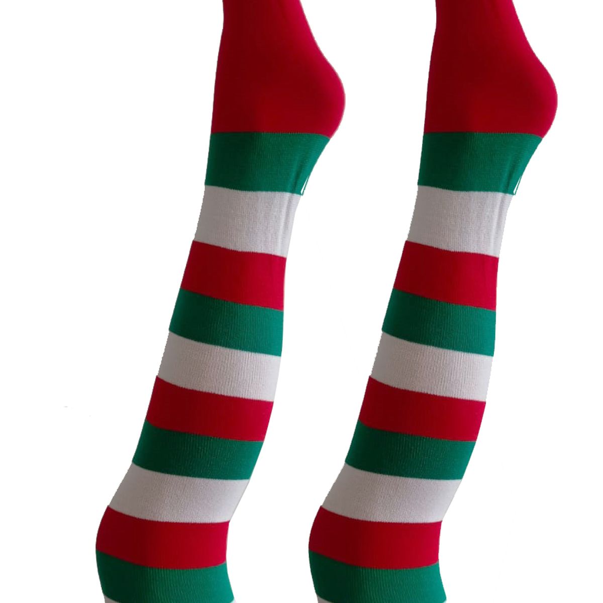 WHITE - Medias Largas Navideñas varios colores_.