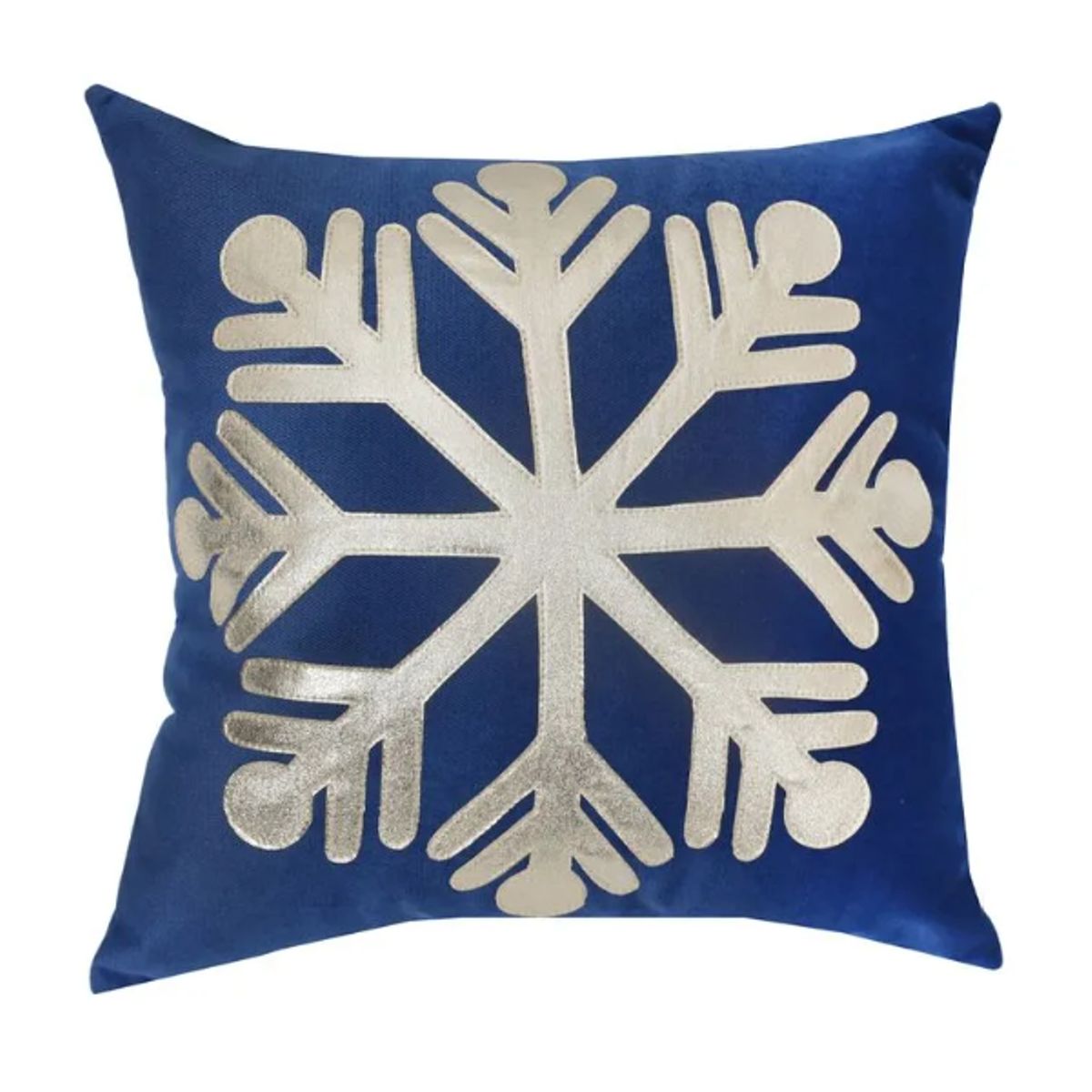 GENERICO - Funda Cojin Navideño diseño Copo de Nieve