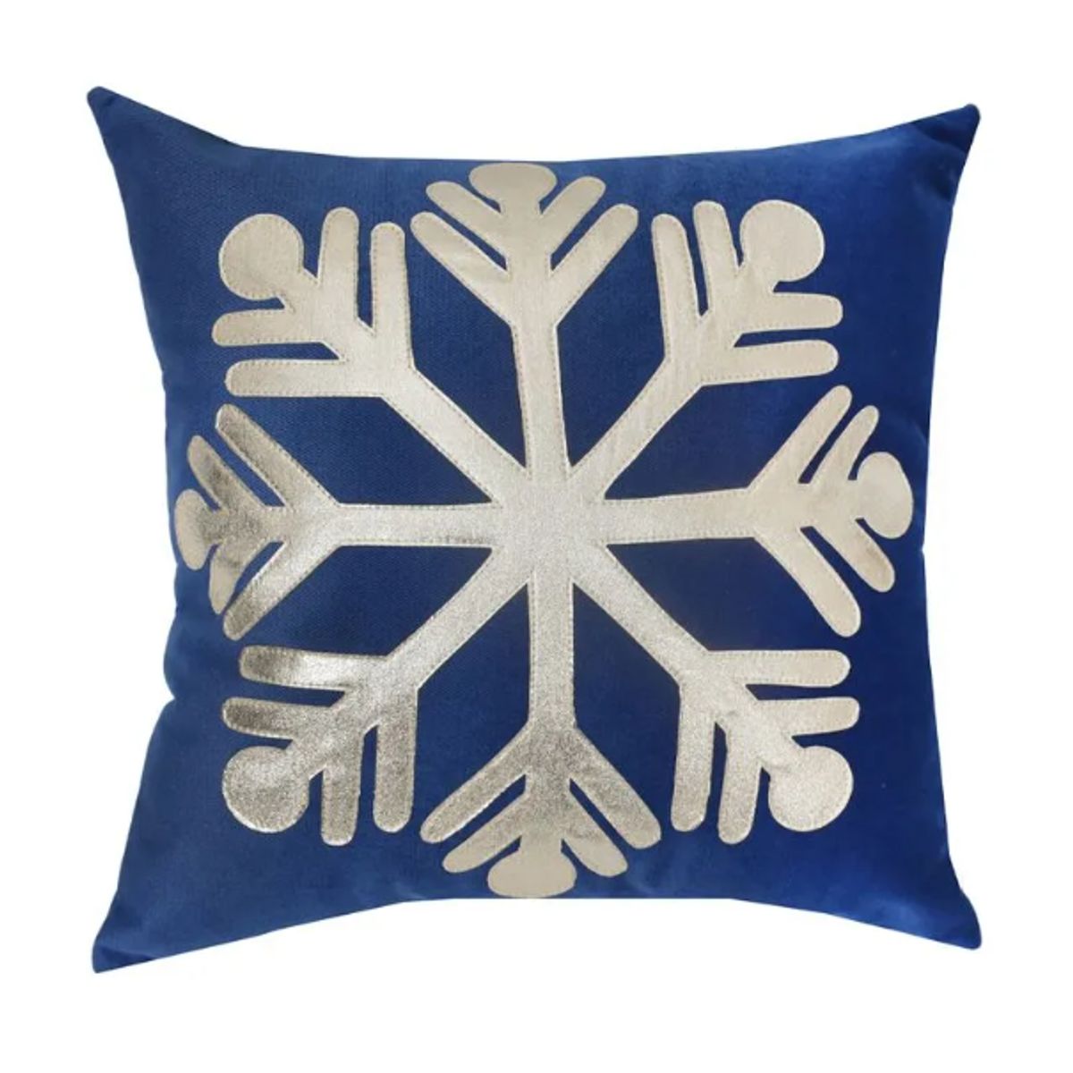 GENERICO - Funda Cojin Navideño diseño Copo de Nieve