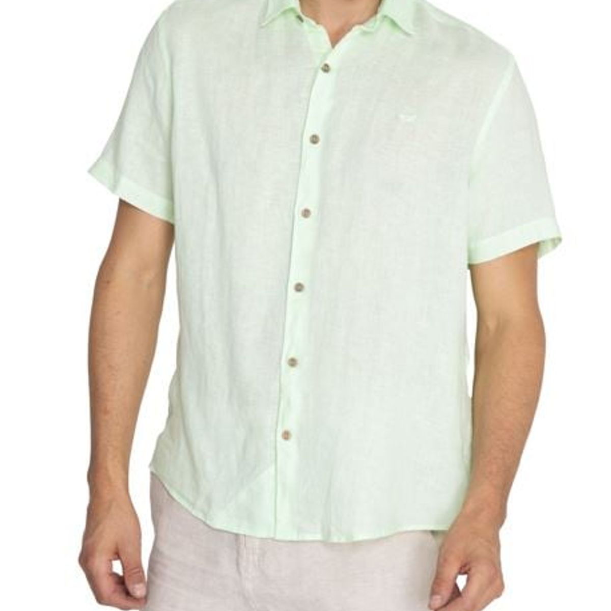 ROCKFORD - Camisa Rockford Hombre Linenjer Verde ROCKFORD
