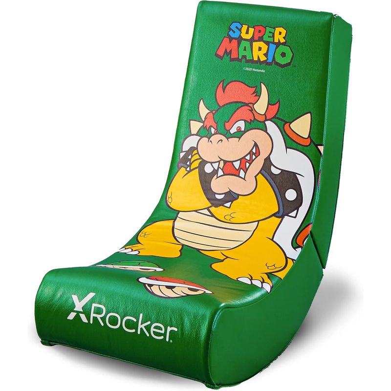 NINTENDO - Silla X Rocker Super Mario Bowser Allstar Licenciada
