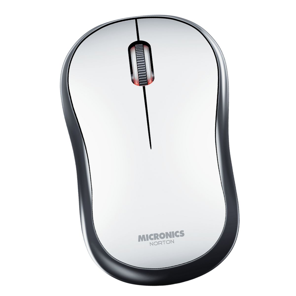 MICRONICS - Mouse Micronics Norton MIC 600 USB Blanco