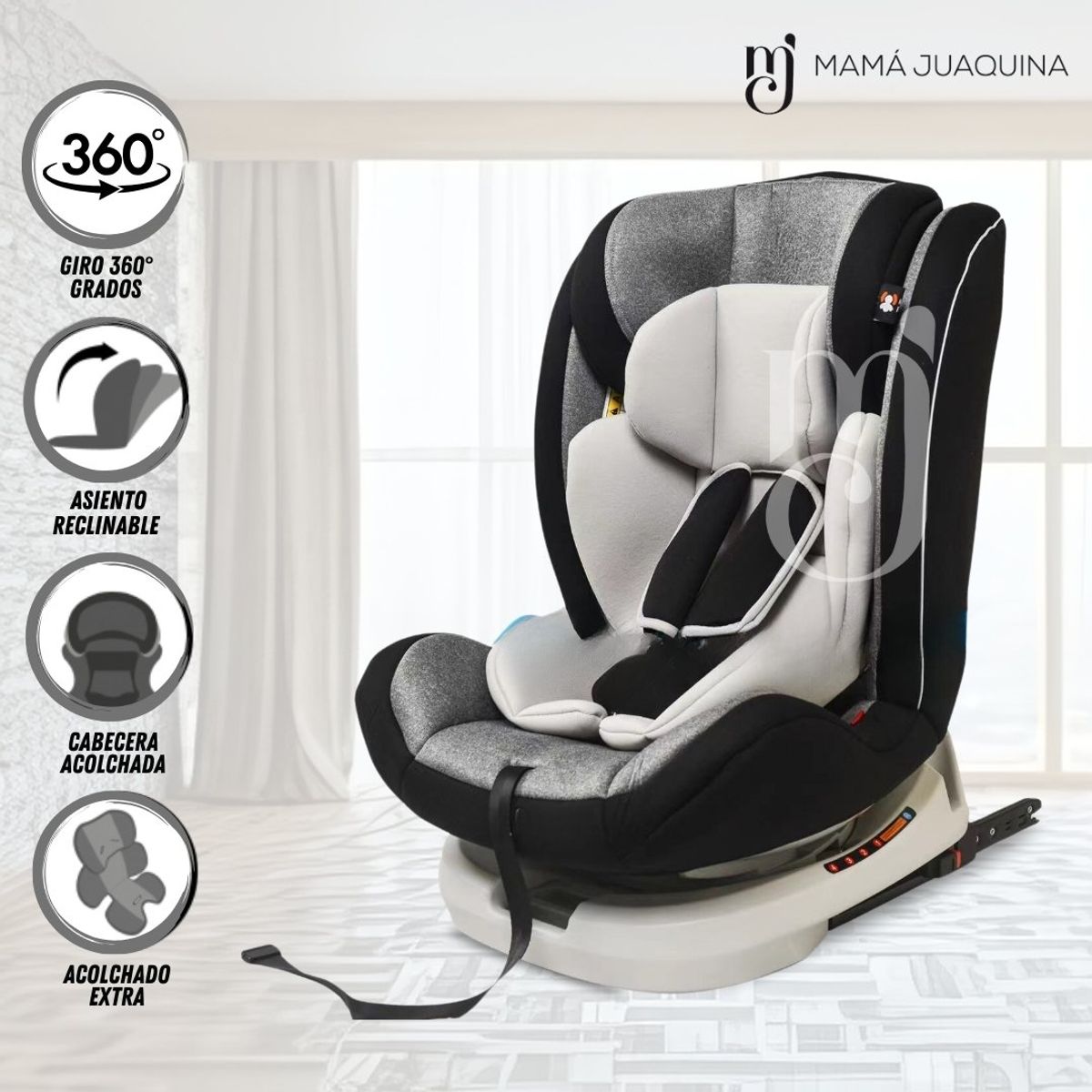EBABY - Silla De Auto Ebaby «BINFORD» White