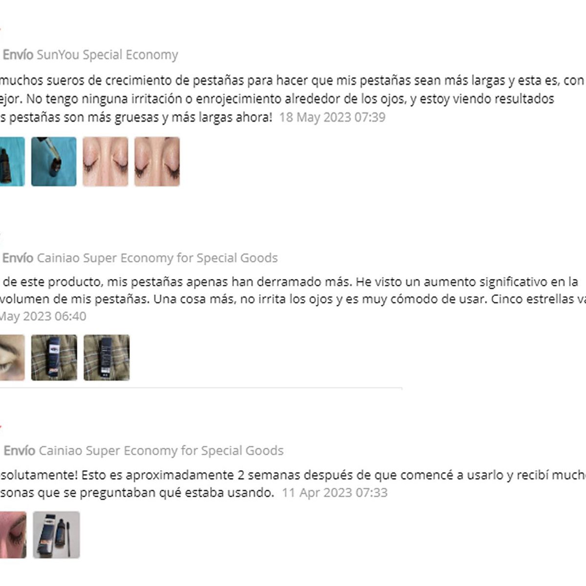 GENERICO - Oil natural Castor voluminizador  De Pestañas Y Cejas