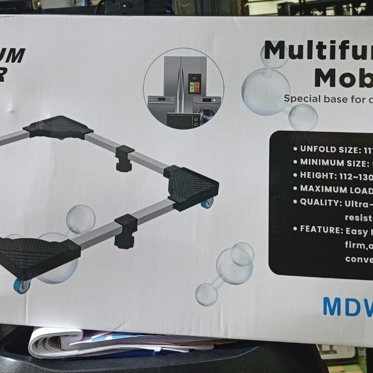 GENERICO - BASE GRANDE DE 90 a 110 CM REGULABLE PARA LAVASECA REFRI