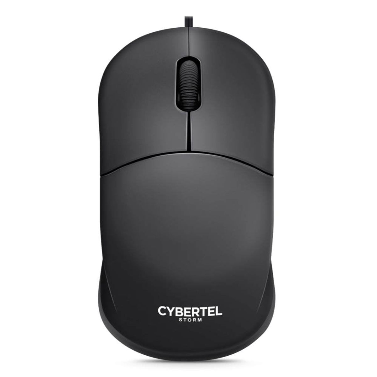 CYBERTEL - Mouse Óptico Cybertel Storm CYB M103 1000 DPI Negro