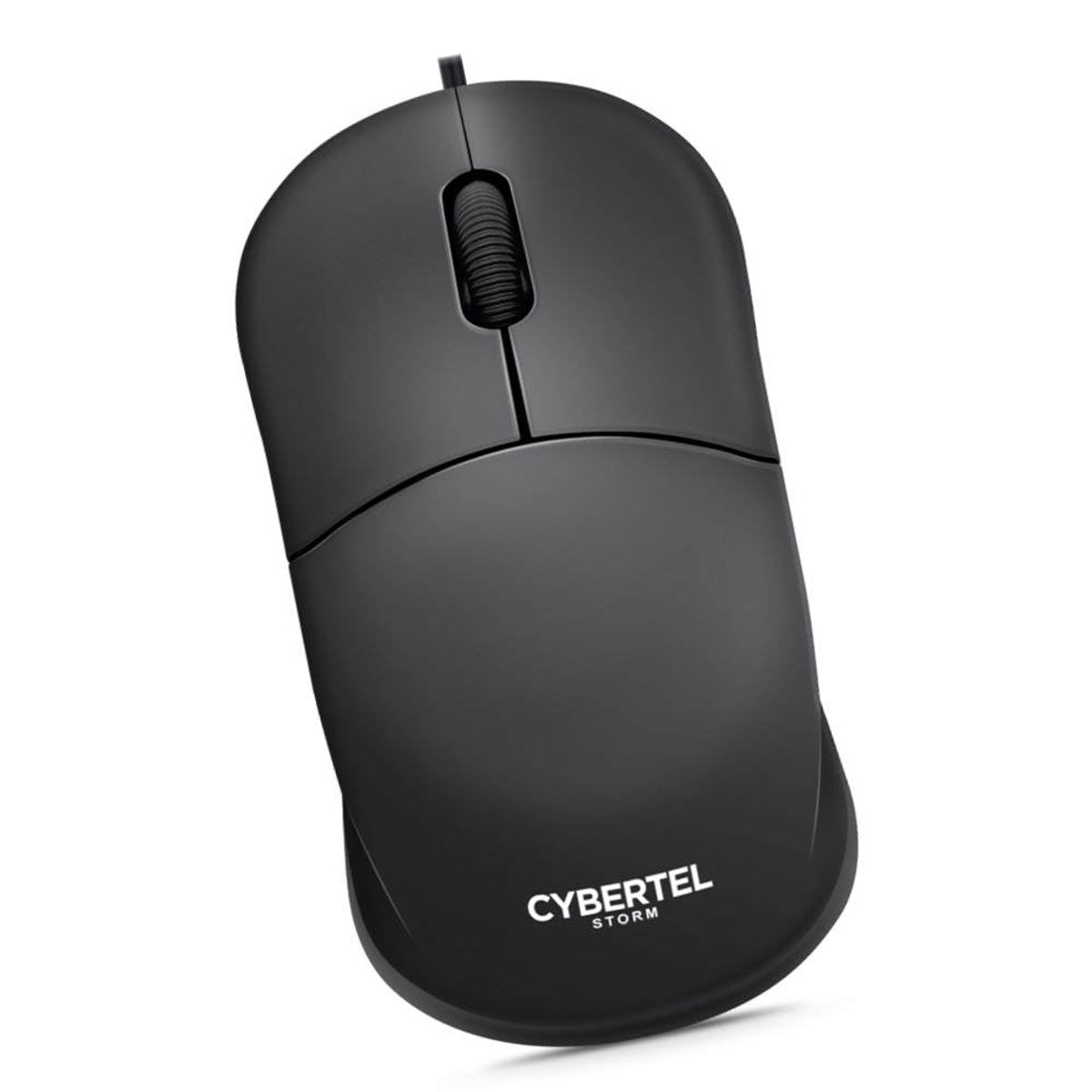 CYBERTEL - Mouse Óptico Cybertel Storm CYB M103 1000 DPI Negro