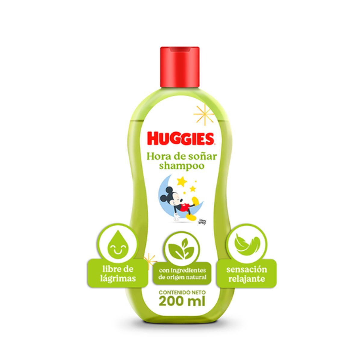 HUGGIES - Shampoo Huggies Hora de Soñar Manzanilla 200 mil