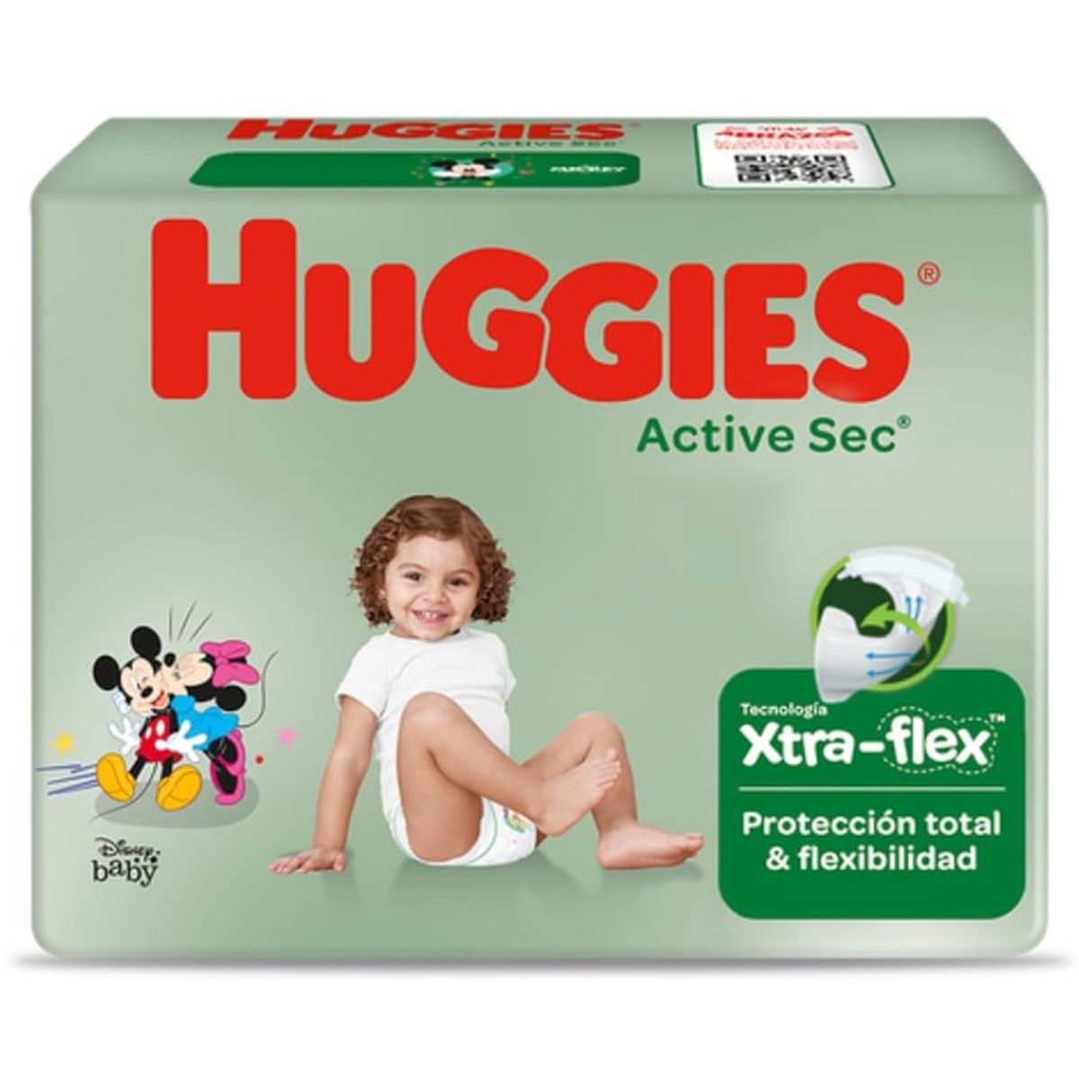 HUGGIES - Pañal Huggies Active Sec Xpad Talla XG 48 unid